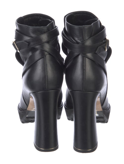 Nicholas Kirkwood Leather Beaded Accents Boots