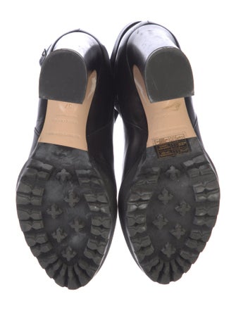 Nicholas Kirkwood Leather Beaded Accents Boots