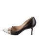 Nicholas Kirkwood Leather Colorblock Pattern Pumps