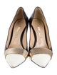 Nicholas Kirkwood Leather Colorblock Pattern Pumps