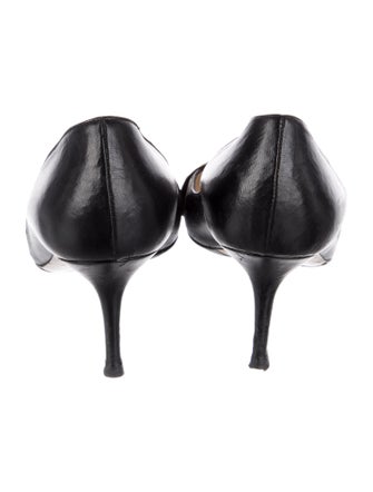 Nicholas Kirkwood Leather Colorblock Pattern Pumps