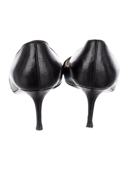 Nicholas Kirkwood Leather Colorblock Pattern Pumps