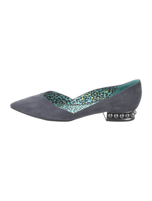 Nicholas Kirkwood Suede Flats