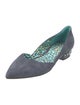 Nicholas Kirkwood Suede Flats