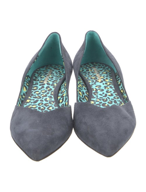 Nicholas Kirkwood Suede Flats