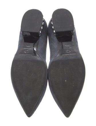 Nicholas Kirkwood Suede Flats