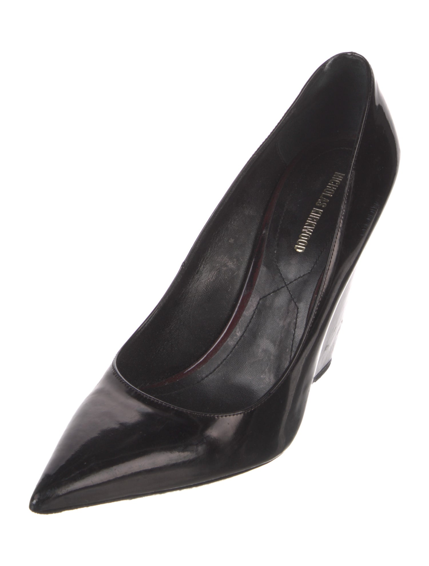 Nicholas Kirkwood Patent Leather Pumps
