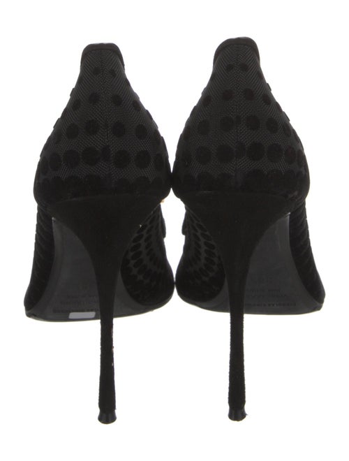 Nicholas Kirkwood Mesh Crystal Embellishments Pumps