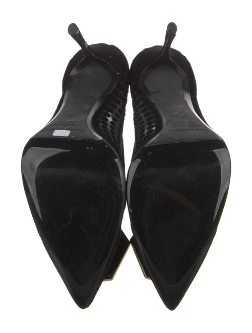 Nicholas Kirkwood Mesh Crystal Embellishments Pumps