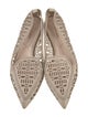 Nicholas Kirkwood Leather Lasercut Accents Ballet Flats