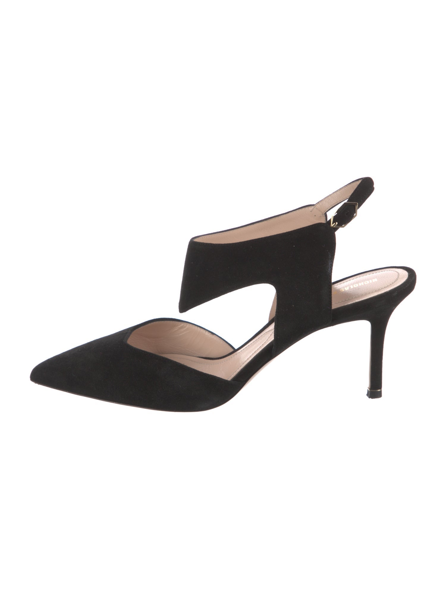 Nicholas Kirkwood Suede Slingback Pumps