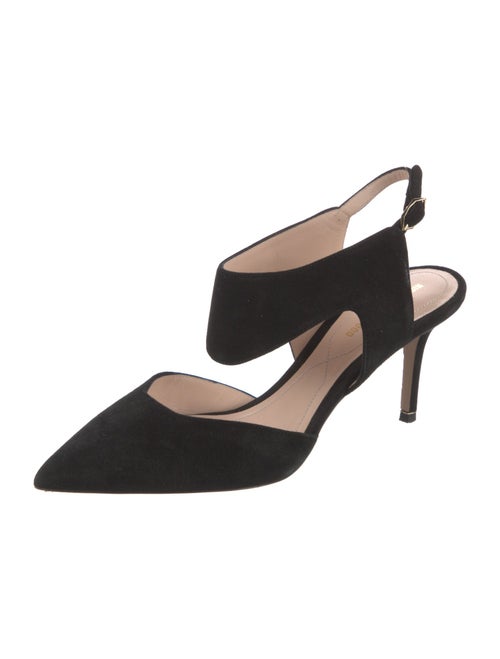 Nicholas Kirkwood Suede Slingback Pumps