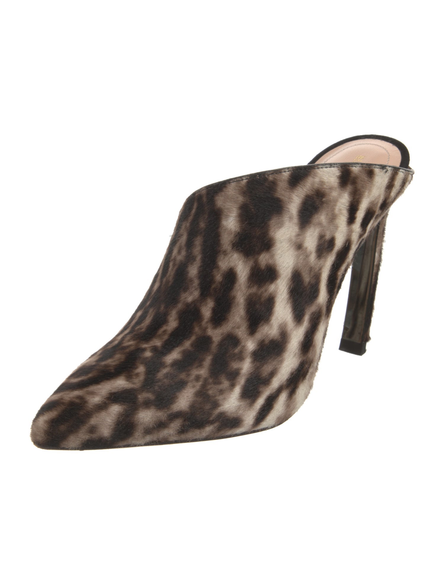 Nicholas Kirkwood Faux Pearl Accents Ponyhair Mules