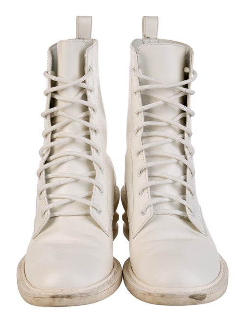Nicholas Kirkwood Leather Combat Boots
