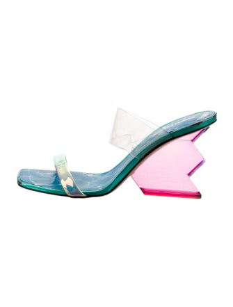 Nicholas Kirkwood PVC Slides
