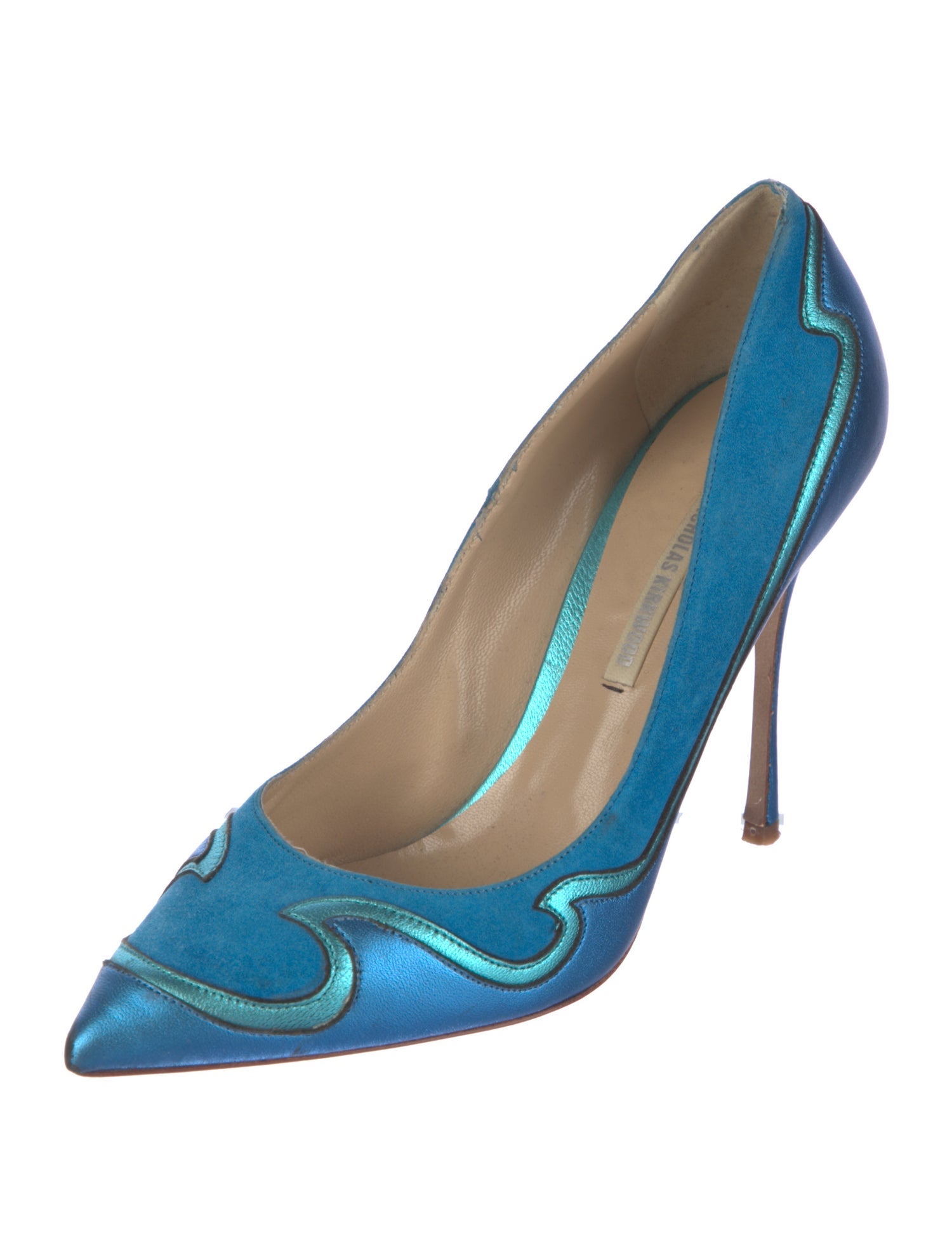 Nicholas Kirkwood Leather Pumps