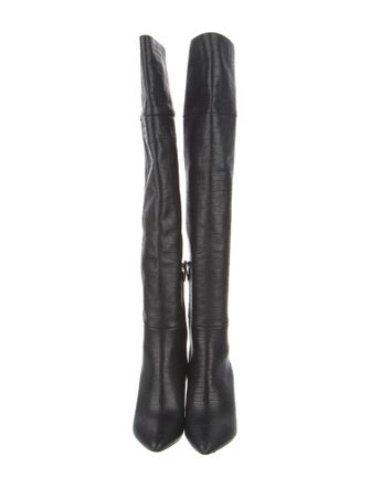 Nicholas Kirkwood Embossed Leather Boots