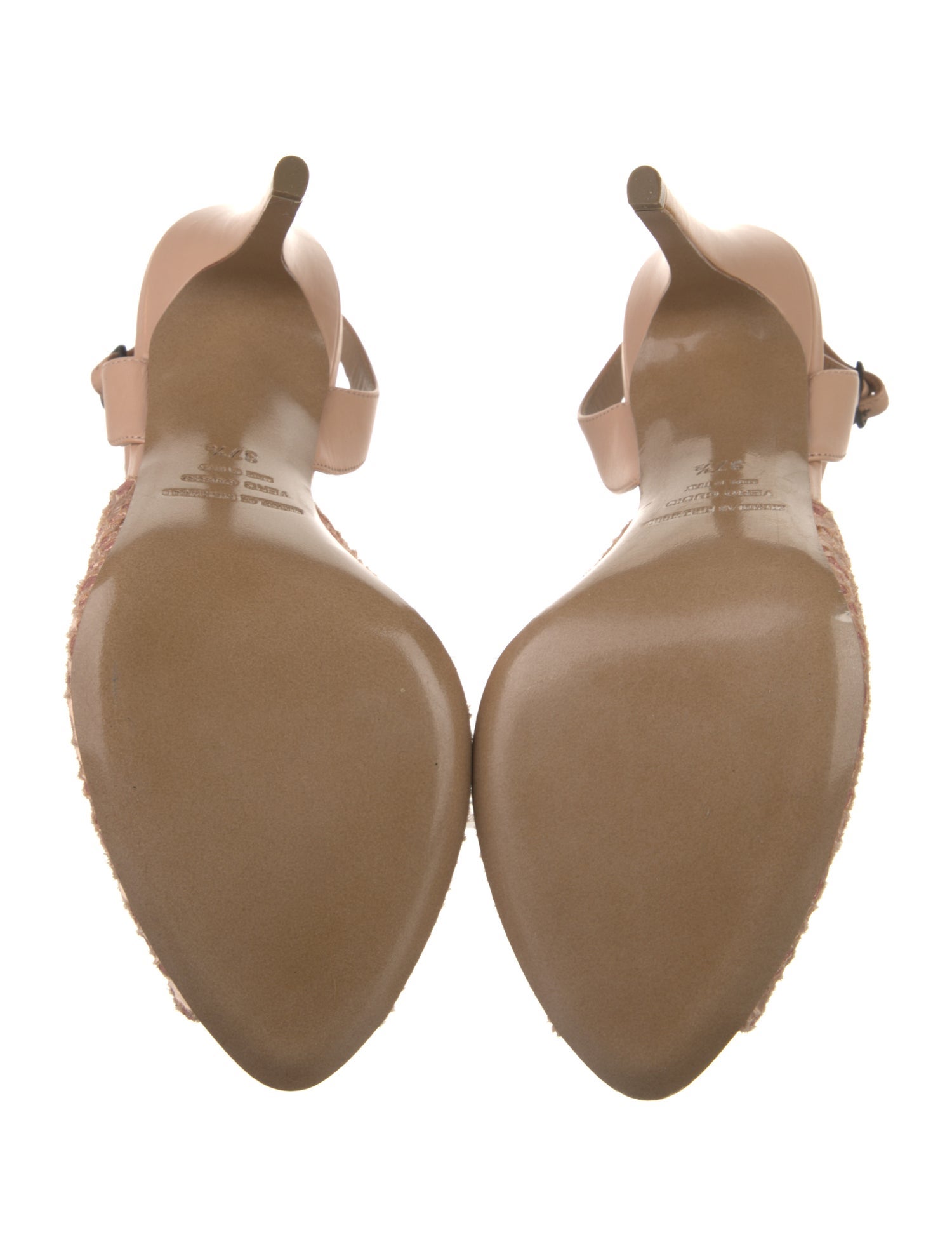 Nicholas Kirkwood Leather Bow Accents Slingback Pumps