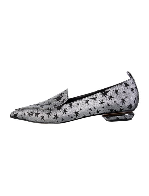 Nicholas Kirkwood Printed Loafers