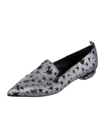 Nicholas Kirkwood Printed Loafers