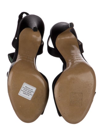 Nicholas Kirkwood Suede Slingback Sandals