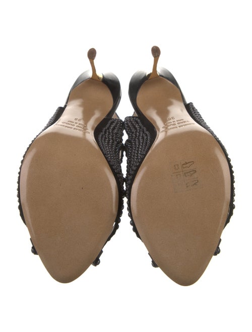 Nicholas Kirkwood Suede Cutout Accent Pumps