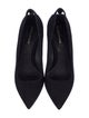 Nicholas Kirkwood Faux Pearl Accents Suede Pumps