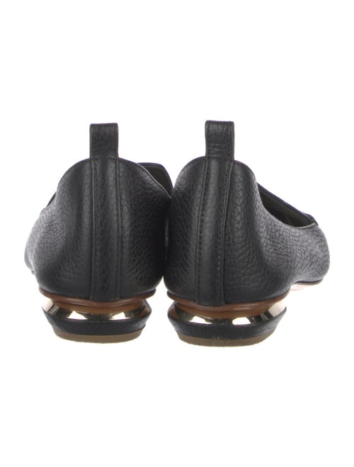 Nicholas Kirkwood Leather Flats