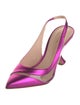 Nicholas Kirkwood Patent Leather Slingback Pumps