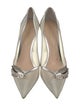 Nicholas Kirkwood Mesh Glitter Accents Pumps