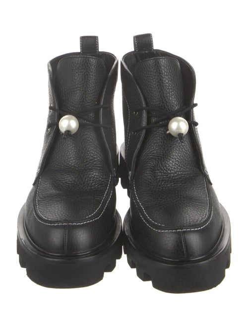 Nicholas Kirkwood Leather Combat Boots