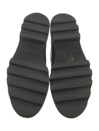 Nicholas Kirkwood Leather Combat Boots