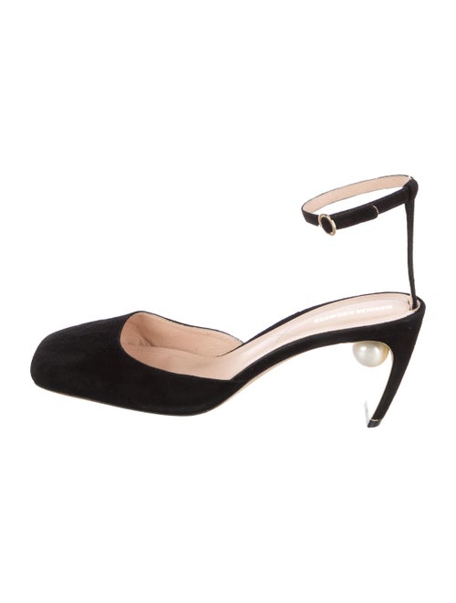 Nicholas Kirkwood Suede Slingback Pumps