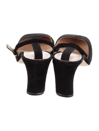 Nicholas Kirkwood Suede Slingback Pumps