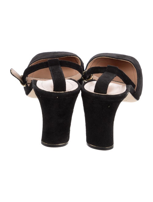 Nicholas Kirkwood Suede Slingback Pumps