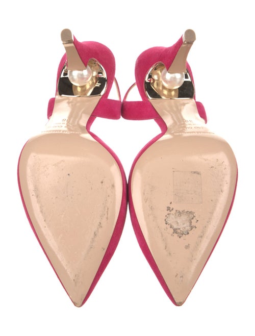 Nicholas Kirkwood Suede Slingback Pumps