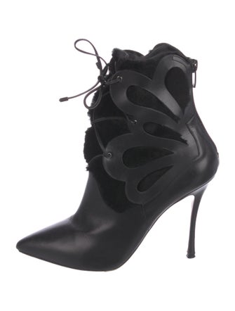 Nicholas Kirkwood Leather Lace-Up Boots