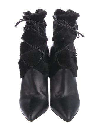 Nicholas Kirkwood Leather Lace-Up Boots