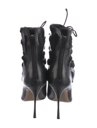 Nicholas Kirkwood Leather Lace-Up Boots