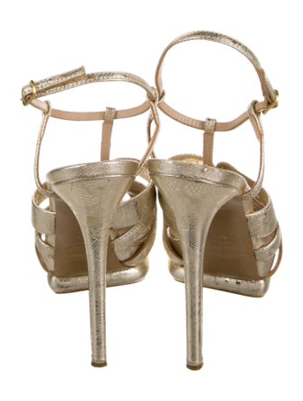 Nicholas Kirkwood Leather T-Strap Pumps