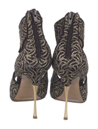 Nicholas Kirkwood Printed Pumps