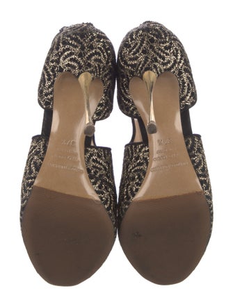 Nicholas Kirkwood Printed Pumps