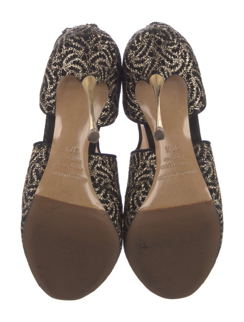 Nicholas Kirkwood Printed Pumps