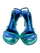 Nicholas Kirkwood Patent Leather Slingback Sandals