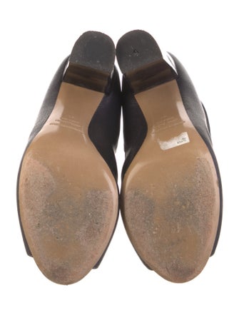 Nicholas Kirkwood Leather D'Orsay Pumps