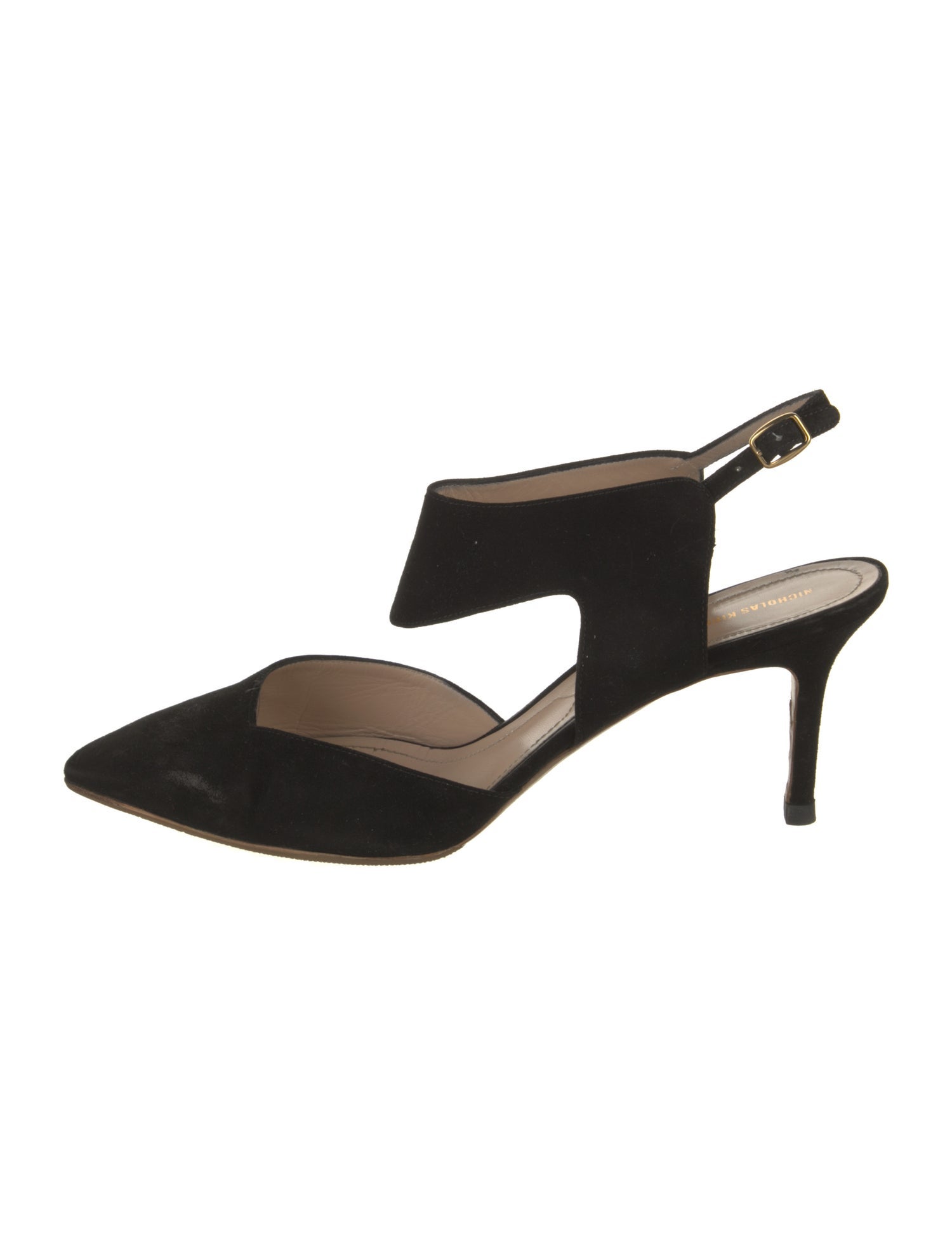 Nicholas Kirkwood Suede Slingback Sandals