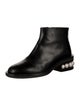 Nicholas Kirkwood Leather Beaded Accents Boots