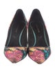 Nicholas Kirkwood Printed Leather Trim Embellishment Pumps