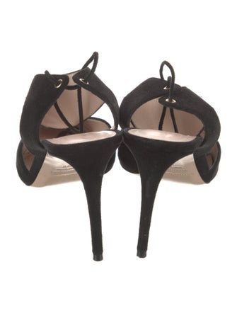 Nicholas Kirkwood Suede Slingback Pumps