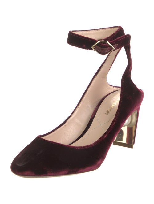 Nicholas Kirkwood Velvet Pumps